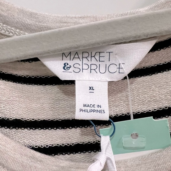 Market and Spruce Striped Pullover - Picture 3 of 3